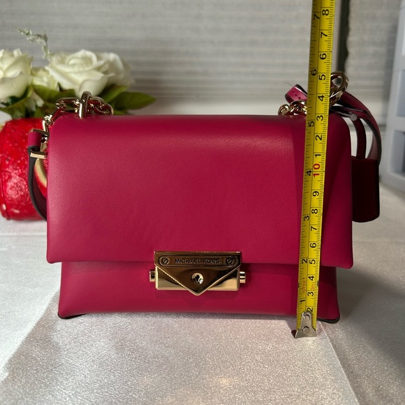 NWT Michael Kors Cece small shoulder bag pink - Picture 8 of 8